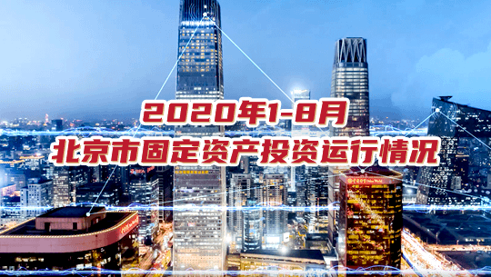 2020年1-8月北京市固定资产投资运行情况