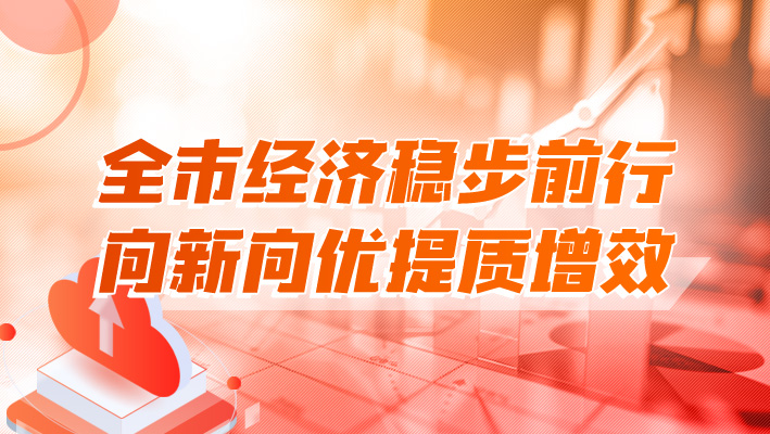 全市经济稳步前行 向新向优提质增效